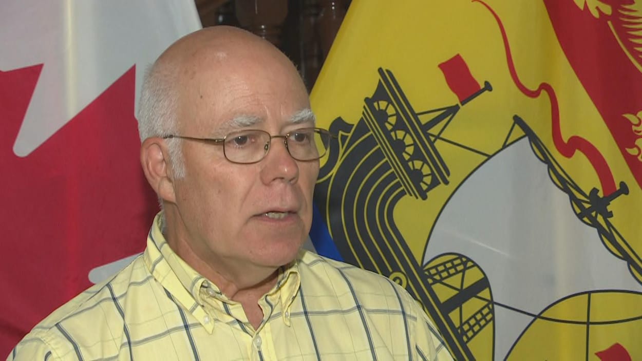 David Coon, chef du Parti vert du Nouveau-Brunswick, le 11 août 2020.
