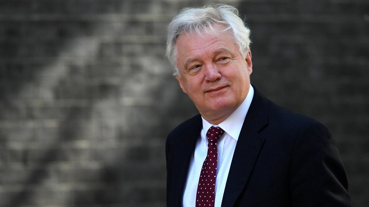 Le secrétaire au Brexit David Davis