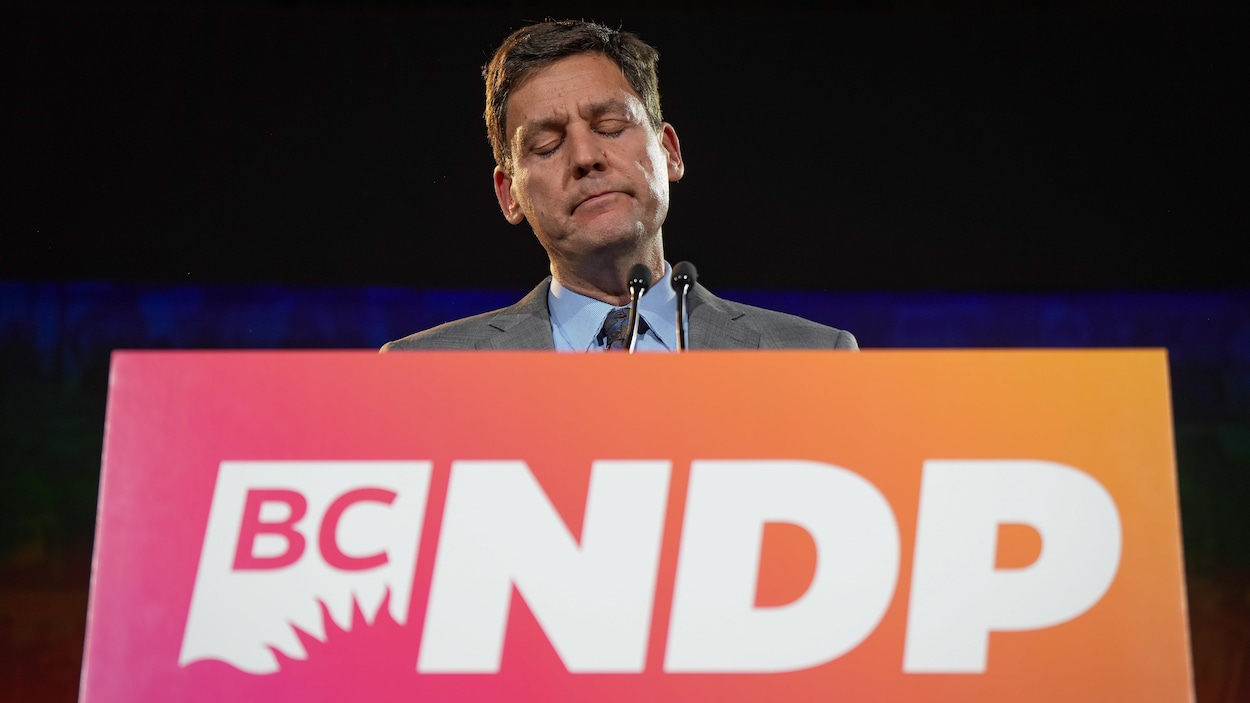 Colombie-Britannique : le premier ministre sortant, David Eby, démissionne