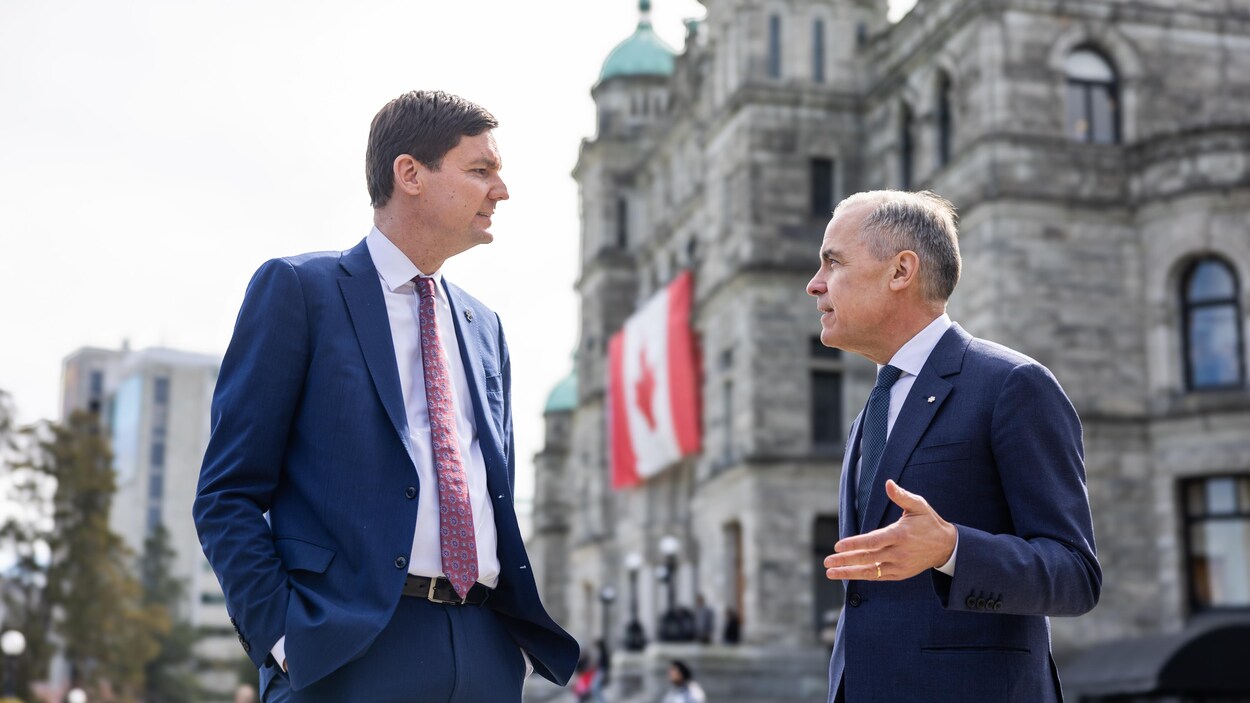 David Eby a écrit à Mark Carney pour lui donner les priorités de la C.-B.