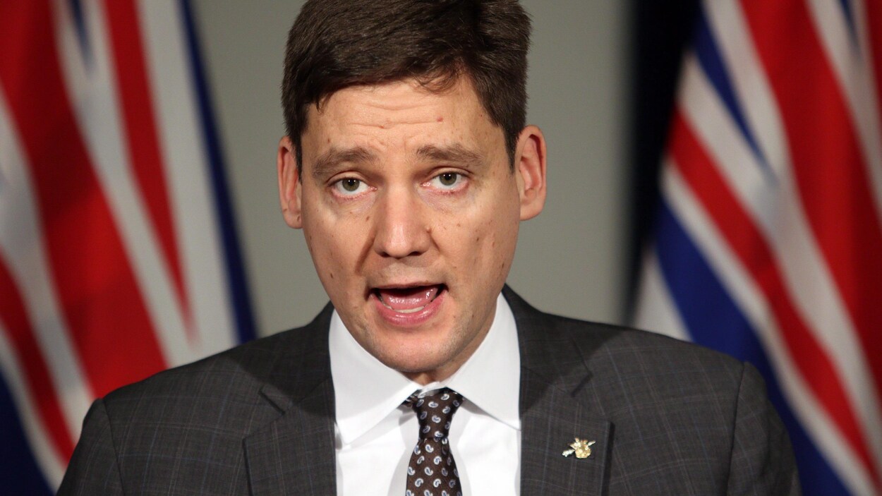 Le procureur général de la Colomnbie-Britannique, David Eby