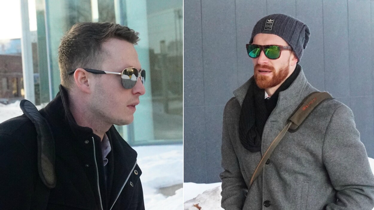 Guillaume Donovan et David Foucher. Guillaume Donovan et David Foucher.