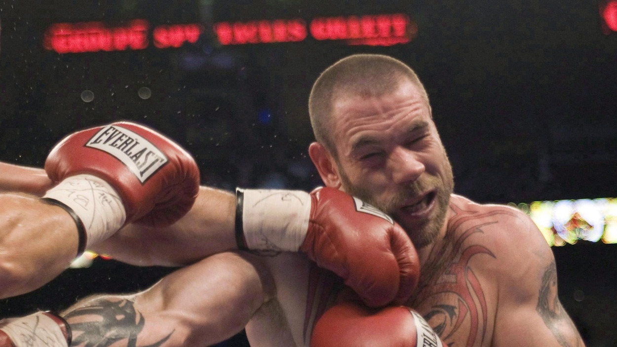 David Whittom en plein combat.