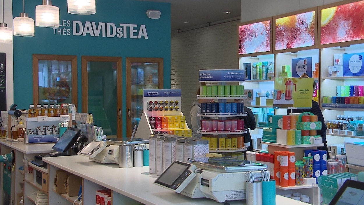 Une boutique Davids Tea.