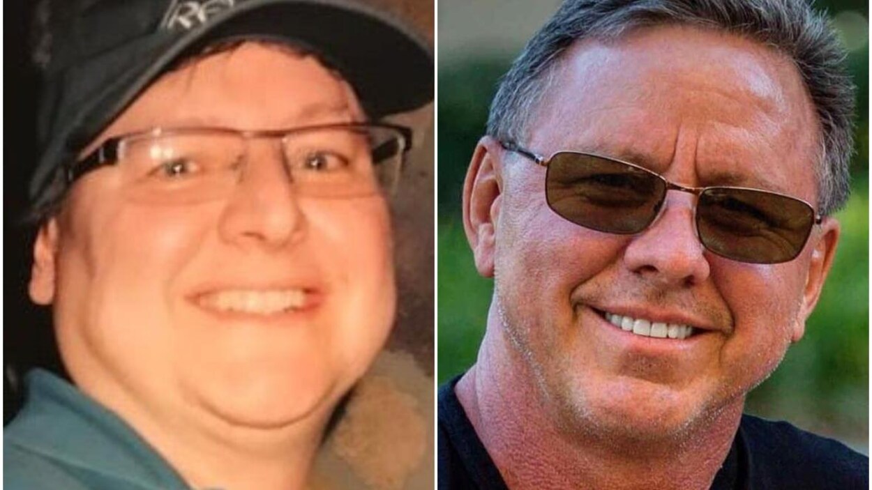 Dean McDonald et Chris McDonald, souriants.