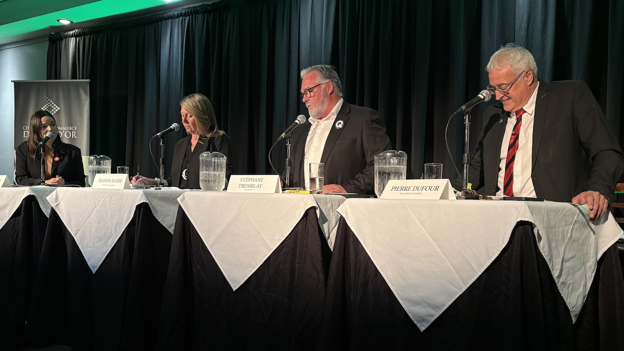 Les candidats dans Abitibi-Est se livrent un débat animé à Val-d’Or