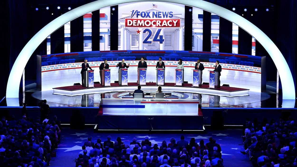 A GOP debate without the elephant in the room