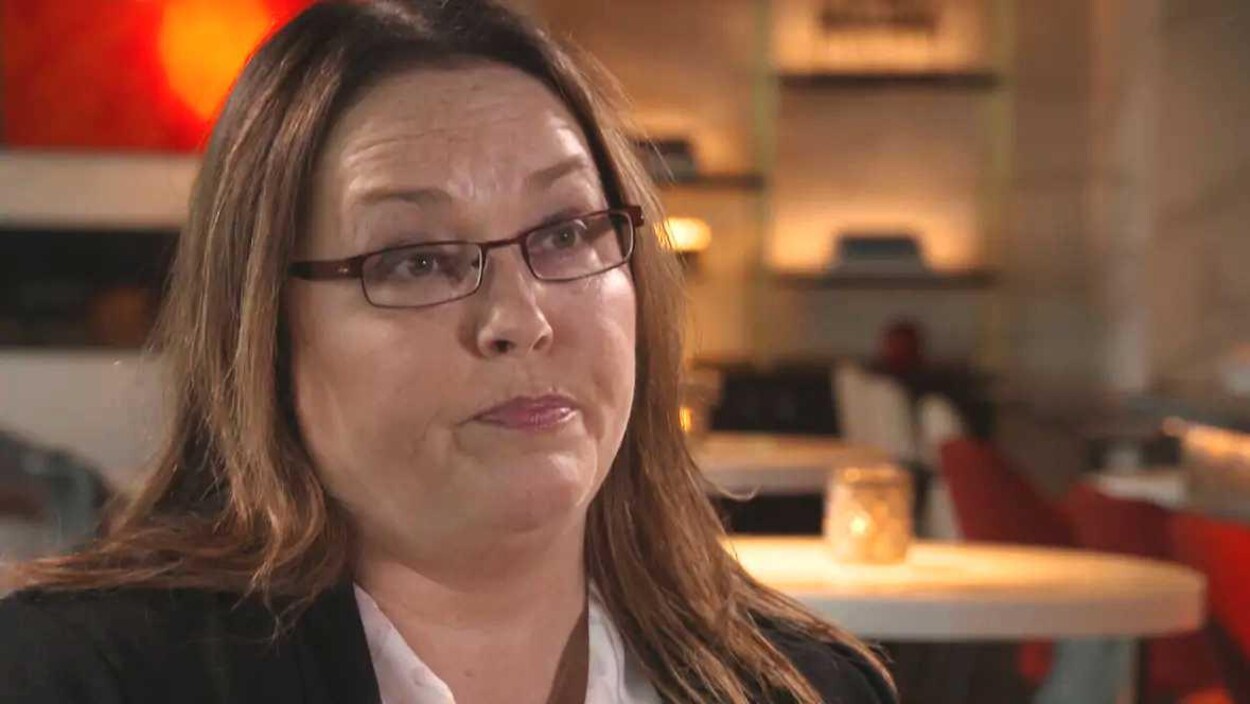 DeeAnn Fitzpatrick en entrevue avec BBC Scotland.