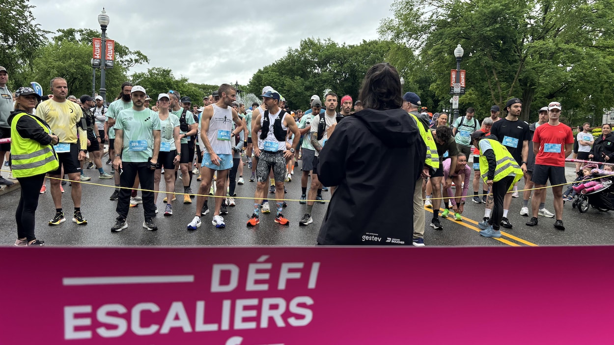 Participation record au défi des escaliers