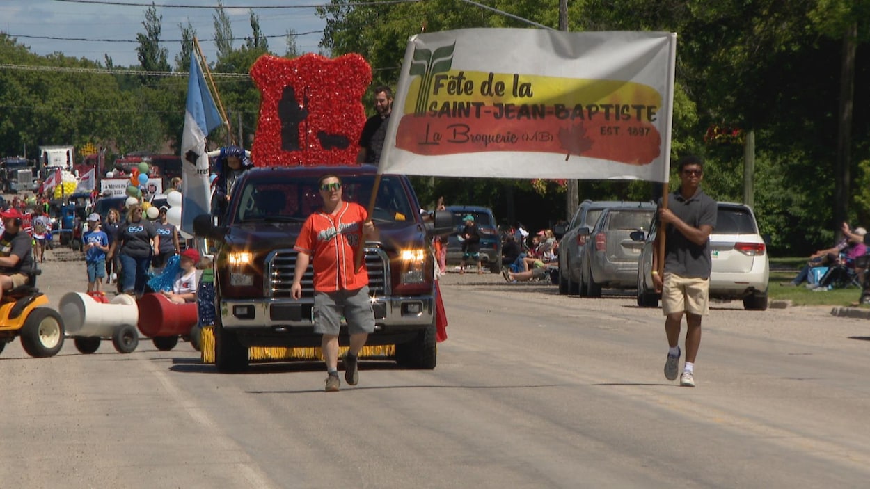 Célébration de la Saint-Jean-Baptiste à la Broquerie
