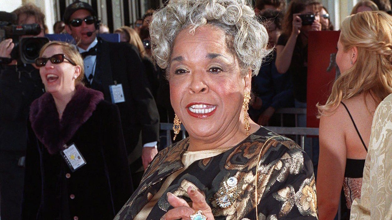 L'actrice américaine Della Reese en 1998 L'actrice américaine Della Reese en 1998