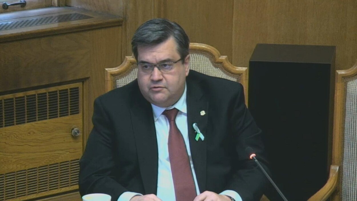 Le maire Denis Coderre lors de la réunion hebdomadaire du comité exécutif, le 15 février 2017