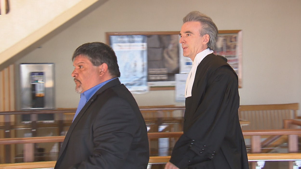 Denis Lejeune et son ancien avocat, Christian Maltais