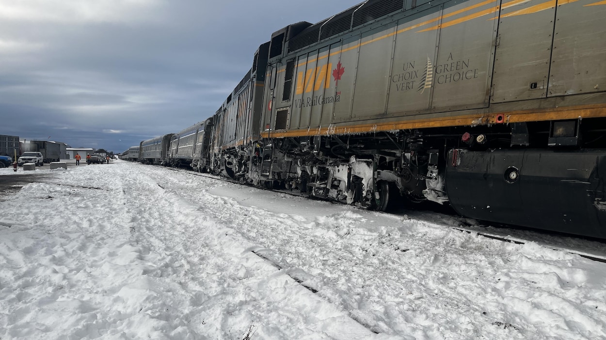Un déraillement qui suscite la grogne de camionneurs