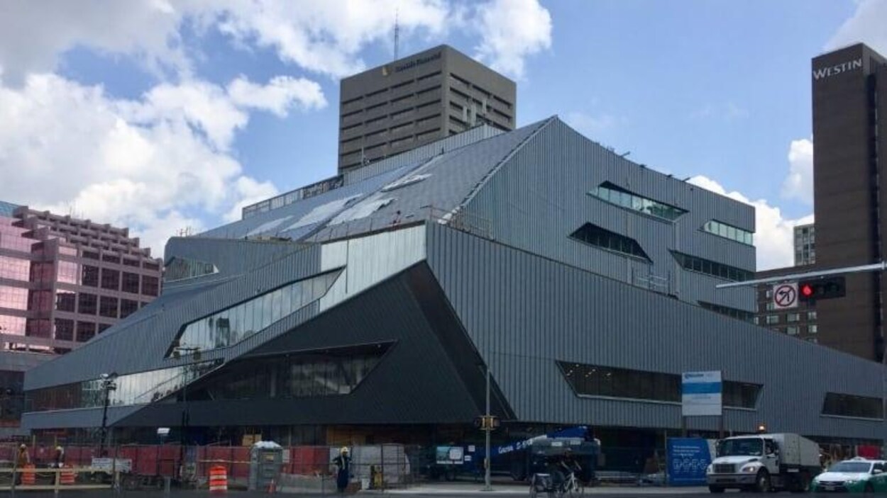 Le nouveau design de la bibliothèque d'Edmonton.