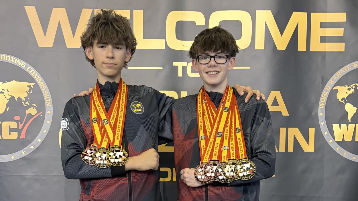 Deux jeunes Trifluviens sacrés champions du monde d’arts martiaux