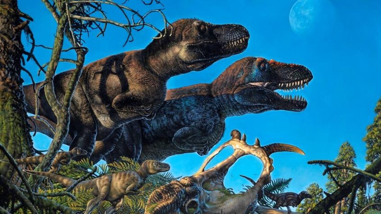 Les dinosaures ont-ils coexisté avec les humains? La question de l'heure en  Saskatchewan