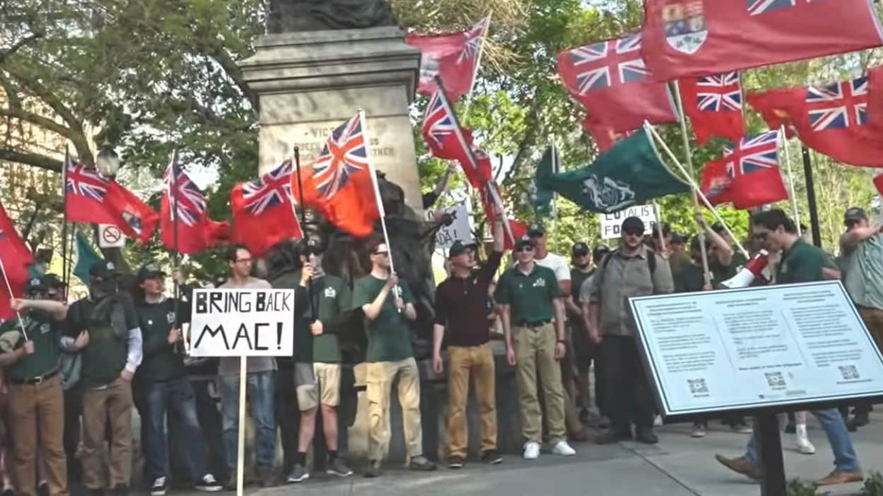 La stratégie d’un groupe de nationalistes blancs