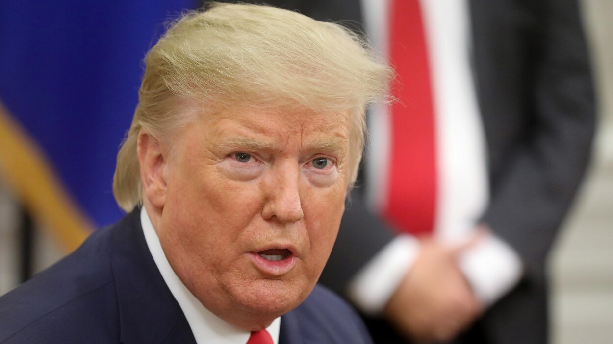 Le président des États-Unis, Donal Trump
