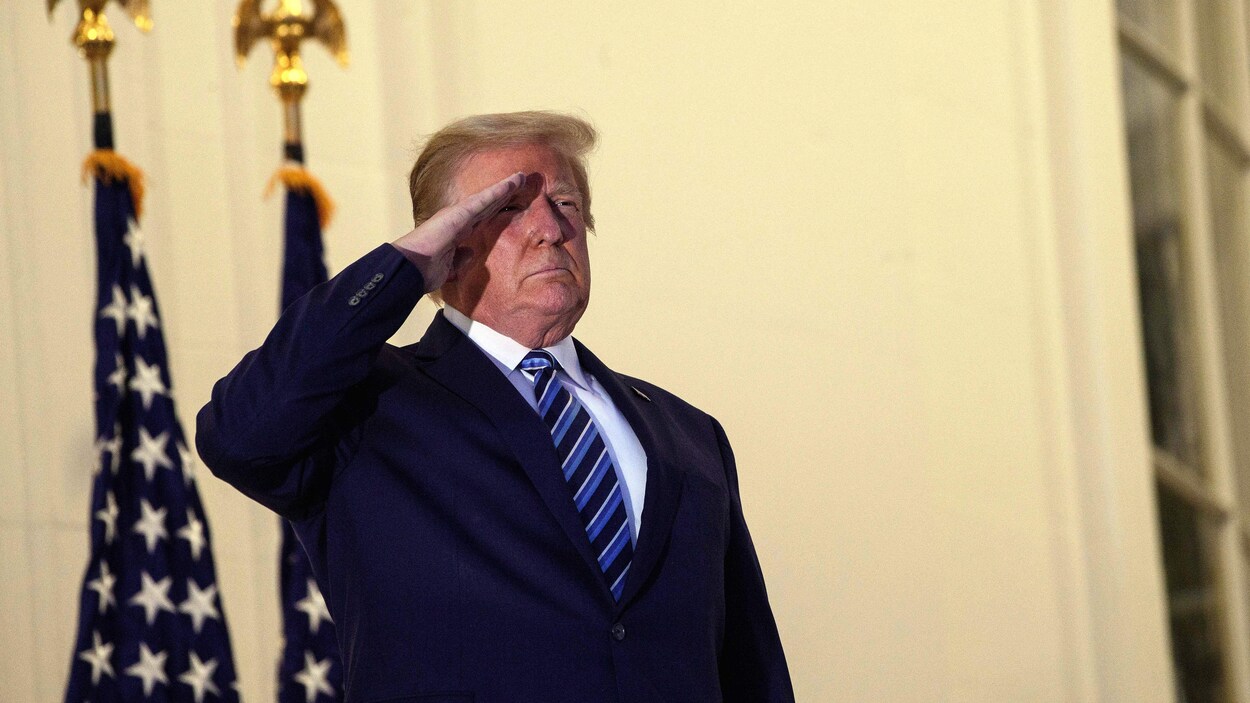 Donald Trump à la Maison-Blanche.