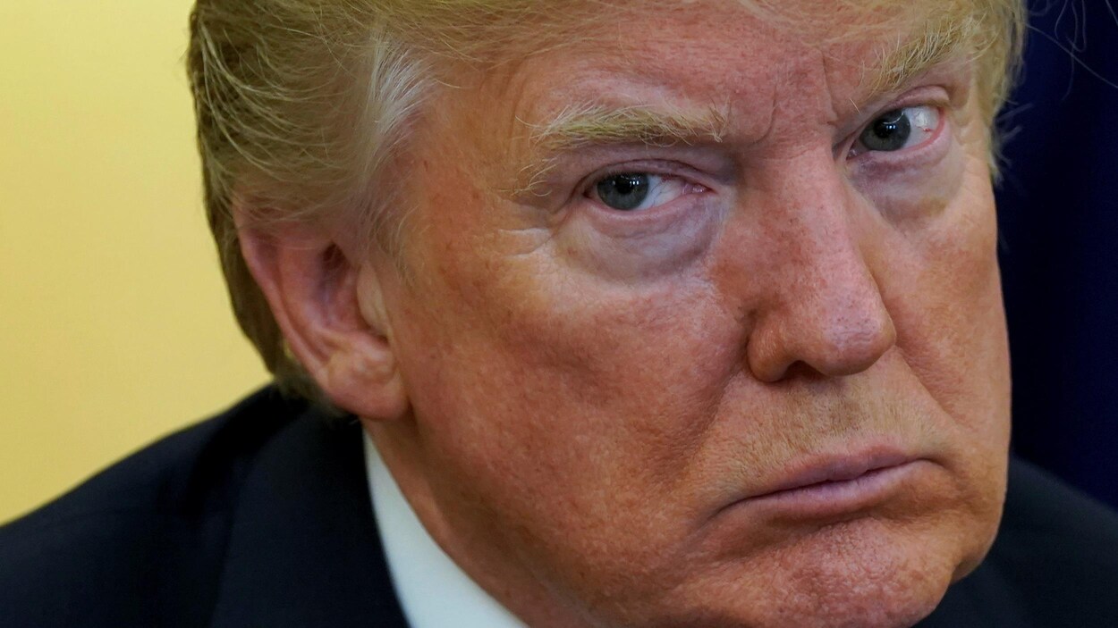 Le président américain Donald Trump Le président américain Donald Trump