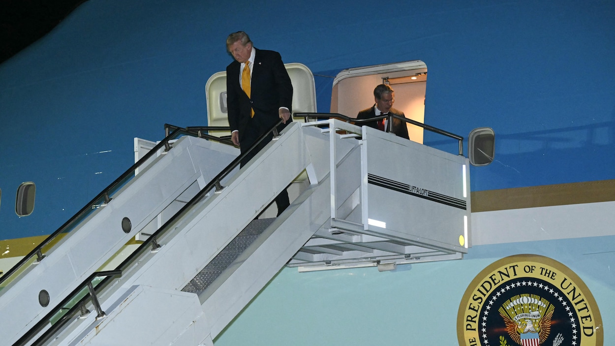 Le voyage de retour secret de Donald Trump après le sommet de l’OTAN