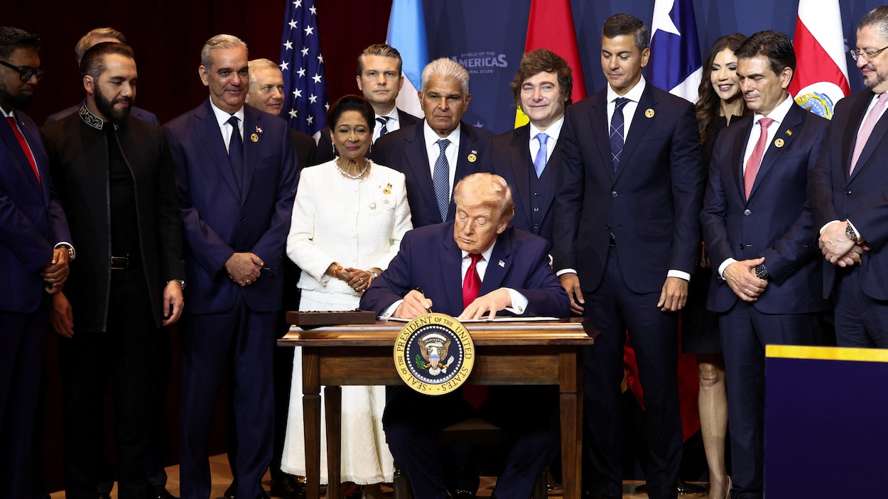 Trump lance une coalition pour « éradiquer » les cartels en Amérique latine