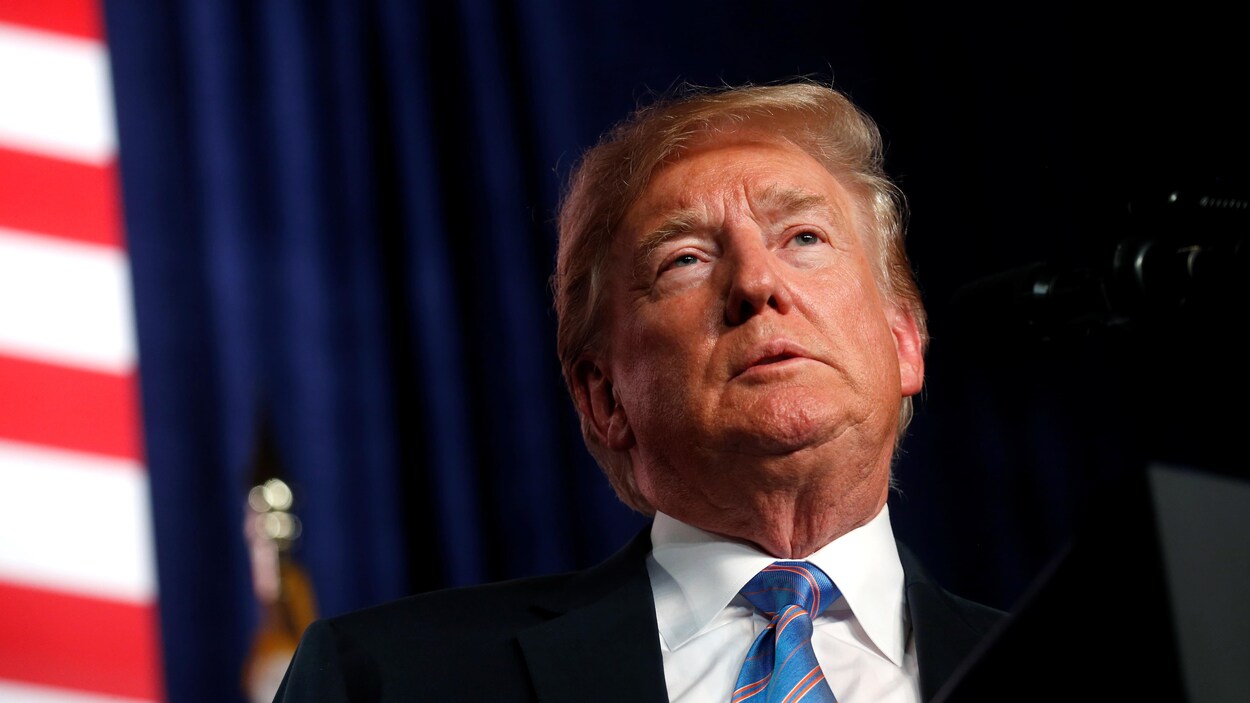 Le président américain, Donald Trump
