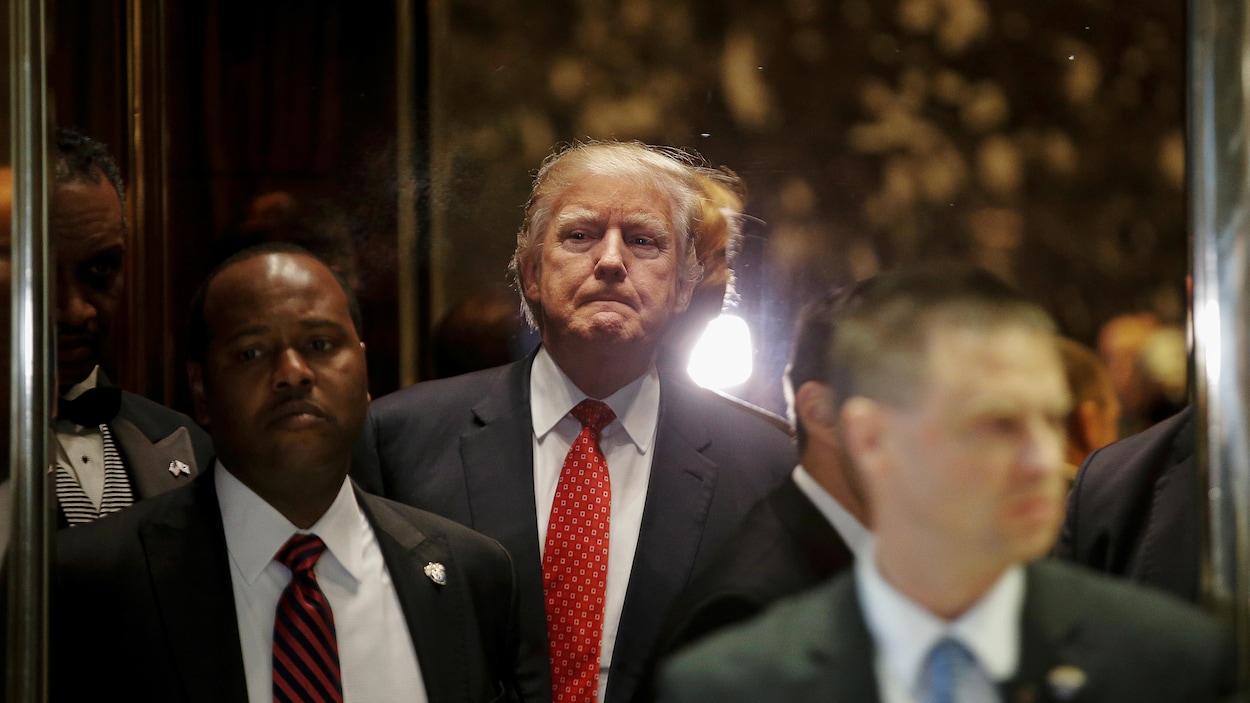 Le président américain désigné, Donald Trump Le président américain désigné, Donald Trump