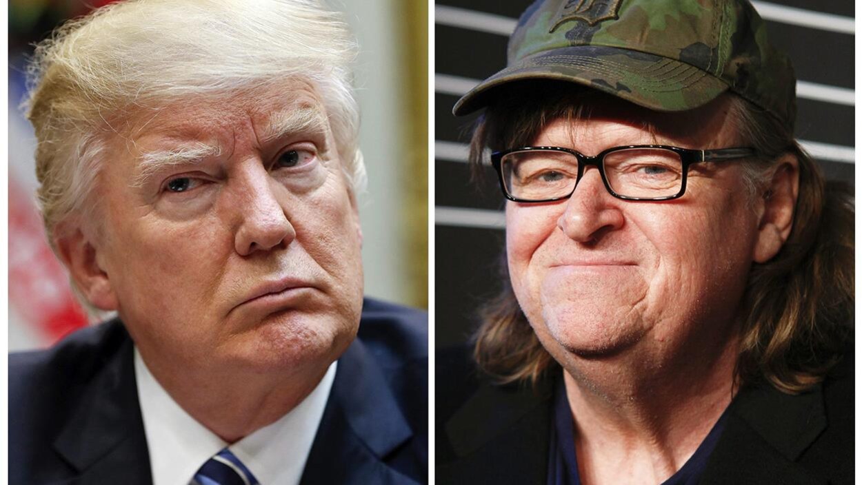 Donald Trump et Michael Moore Donald Trump et Michael Moore