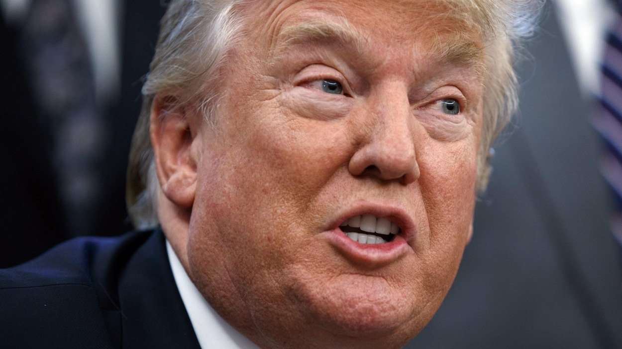 Le président des États-Unis, Donald Trump
