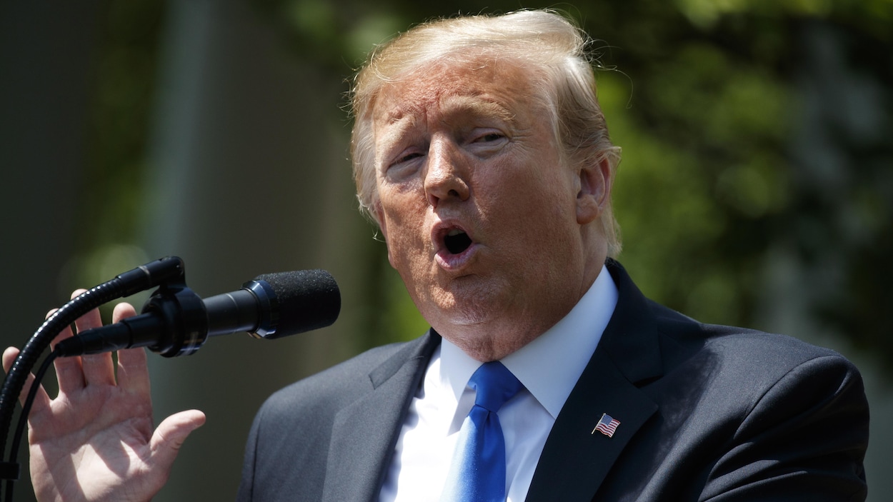 Le président des États-Unis Donald Trump.