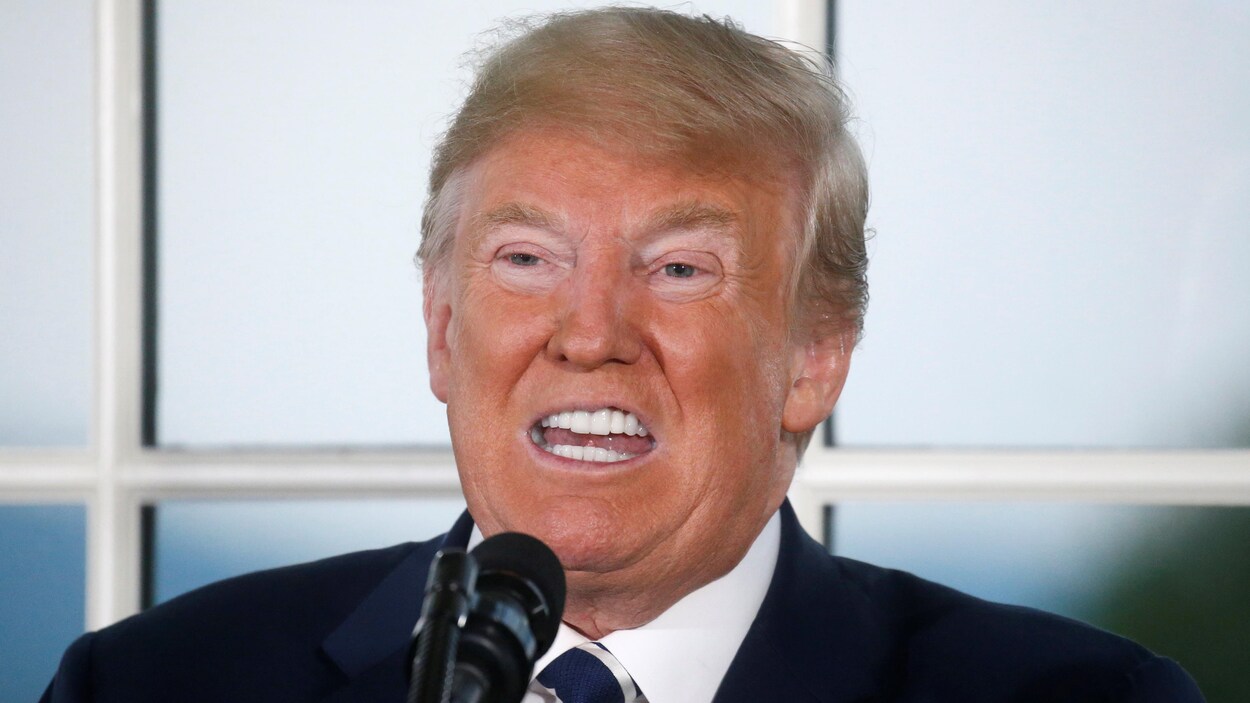 Le président des États-Unis, Donald Trump