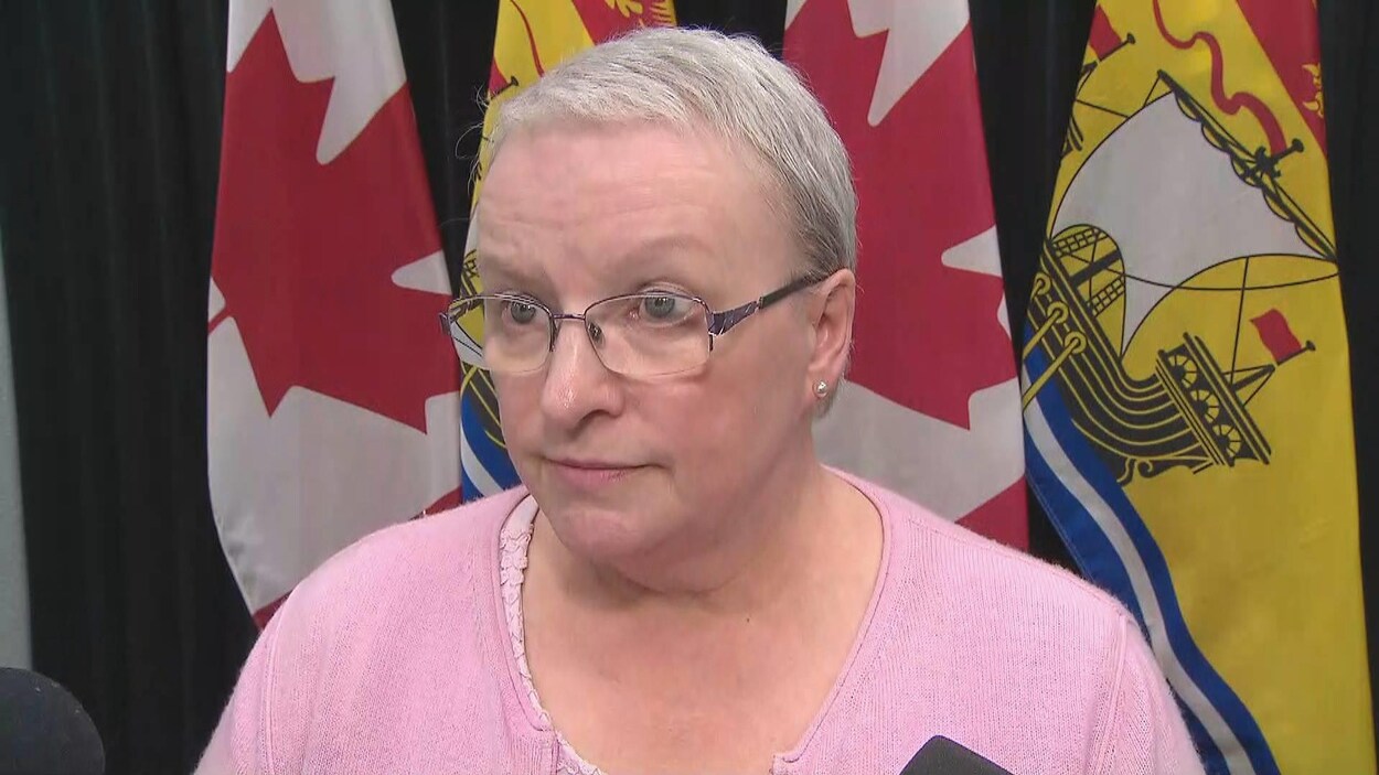 La ministre Dorothy Shepherd, samedi.