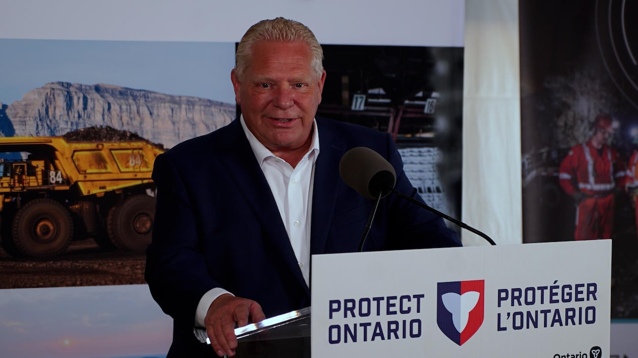 Lancement de la mine Onaping Depth : Doug Ford vante les ressources de l’Ontario