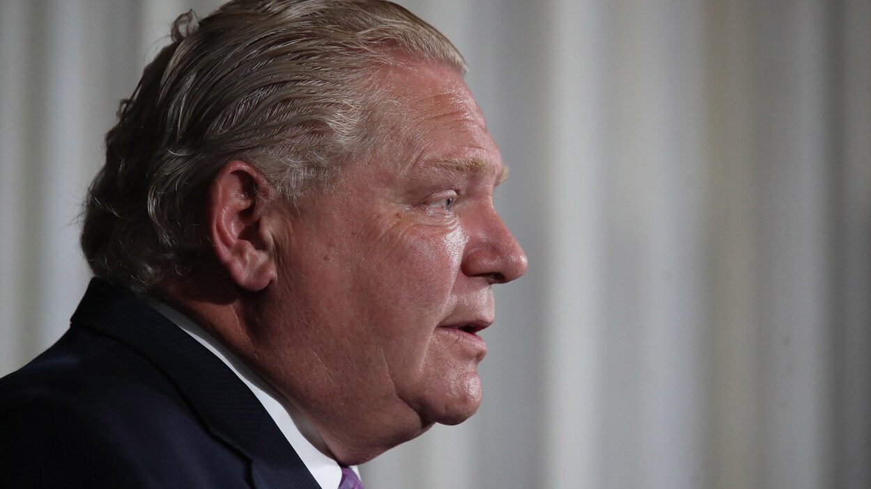 Le premier ministre ontarien, Doug Ford.