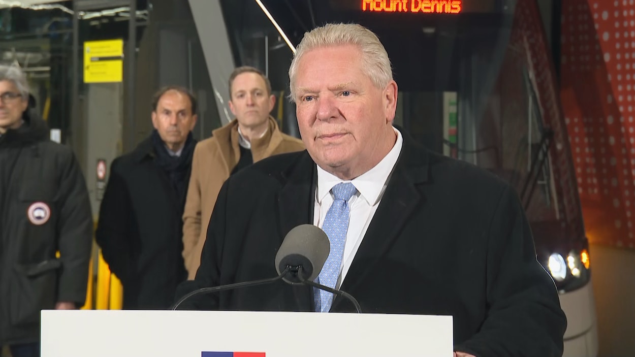 Doug Ford rejette l’idée d’une enquête publique sur le train léger d’Eglinton
