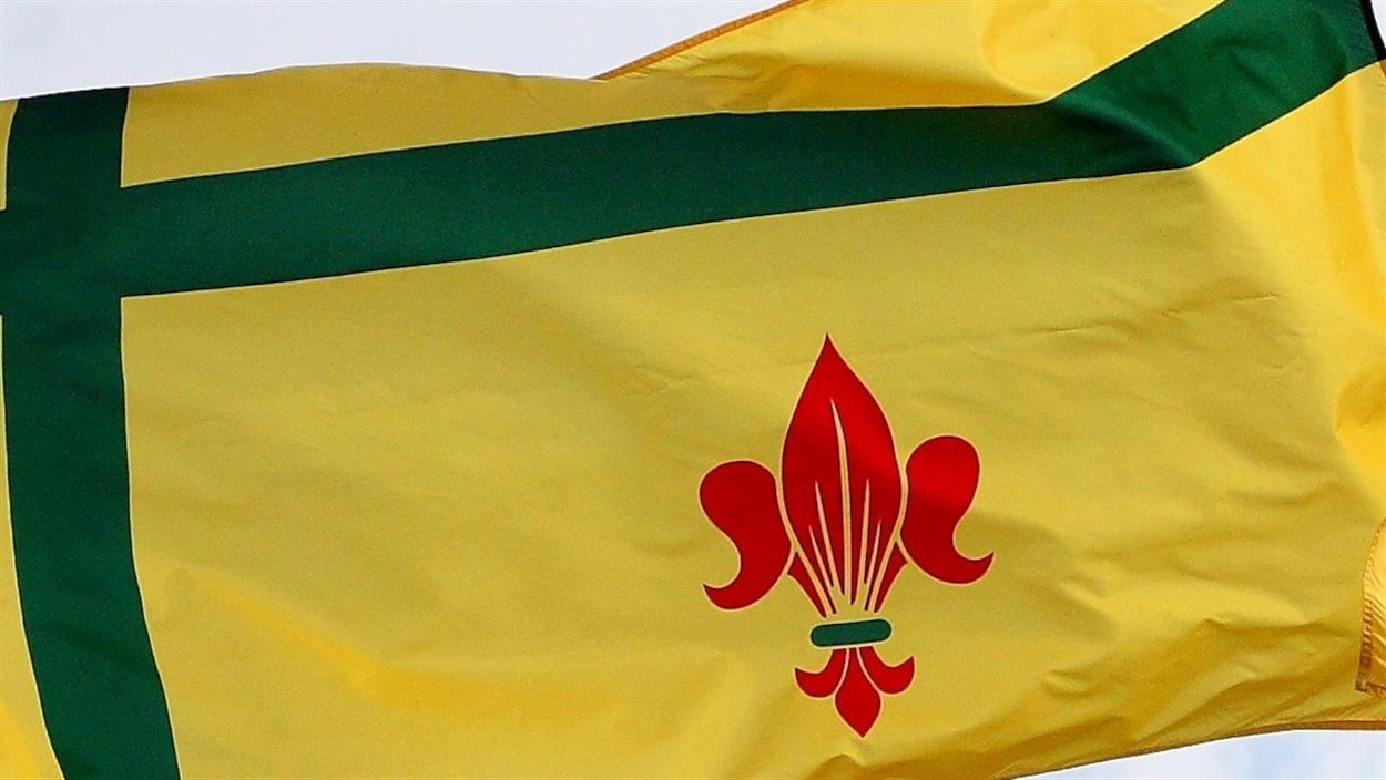 Le drapeau fransaskois Le drapeau fransaskois