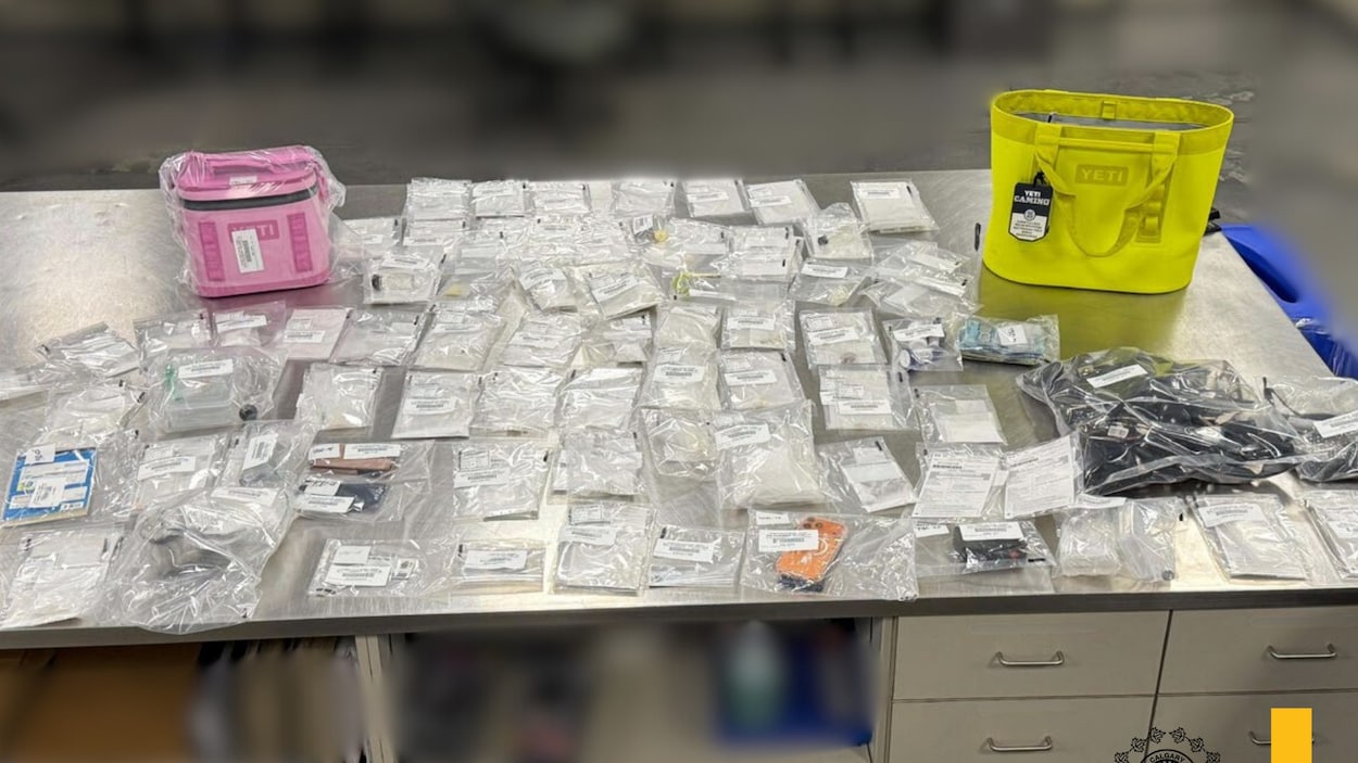 Cinq personnes arrêtées à Calgary pour trafic de drogues