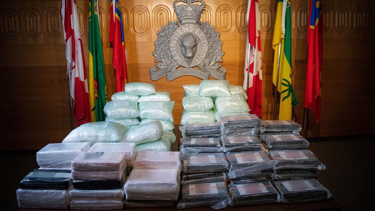 La GRC a saisi des drogues d’une valeur de 4 millions en Saskatchewan