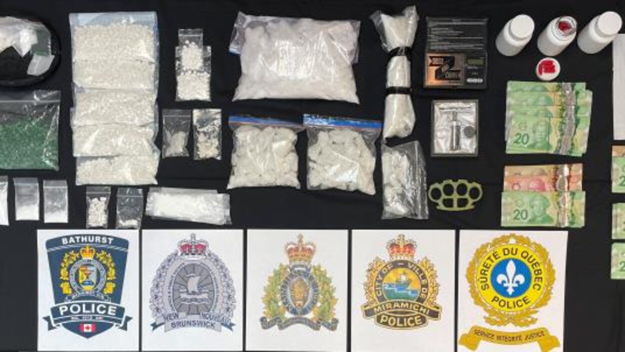 Deux personnes accusées de trafic de drogue dans le Restigouche Radio