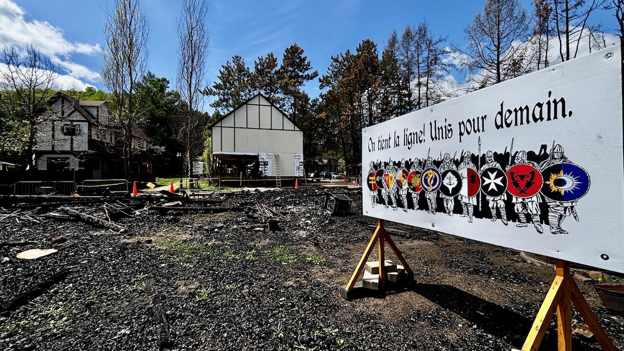 Les sinistrés de Bicolline préparent la renaissance du village médiéval
