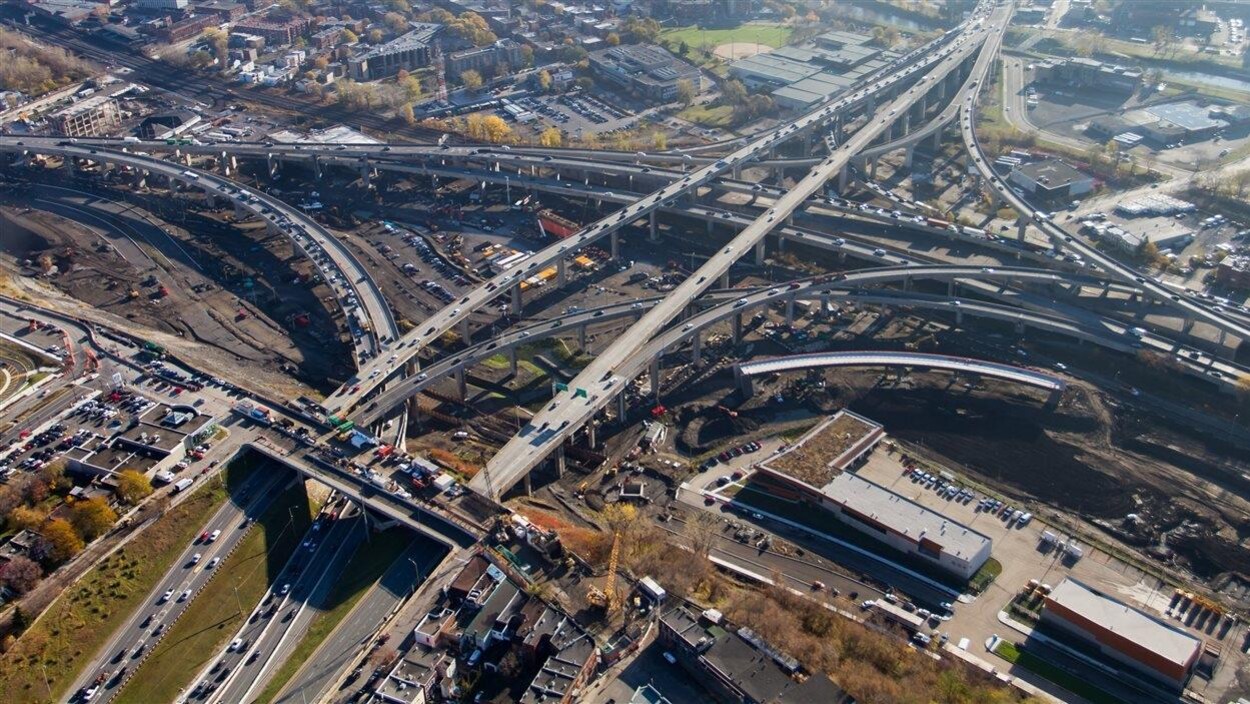 Les travaux du nouvel échangeur Turcot Les travaux du nouvel échangeur Turcot
