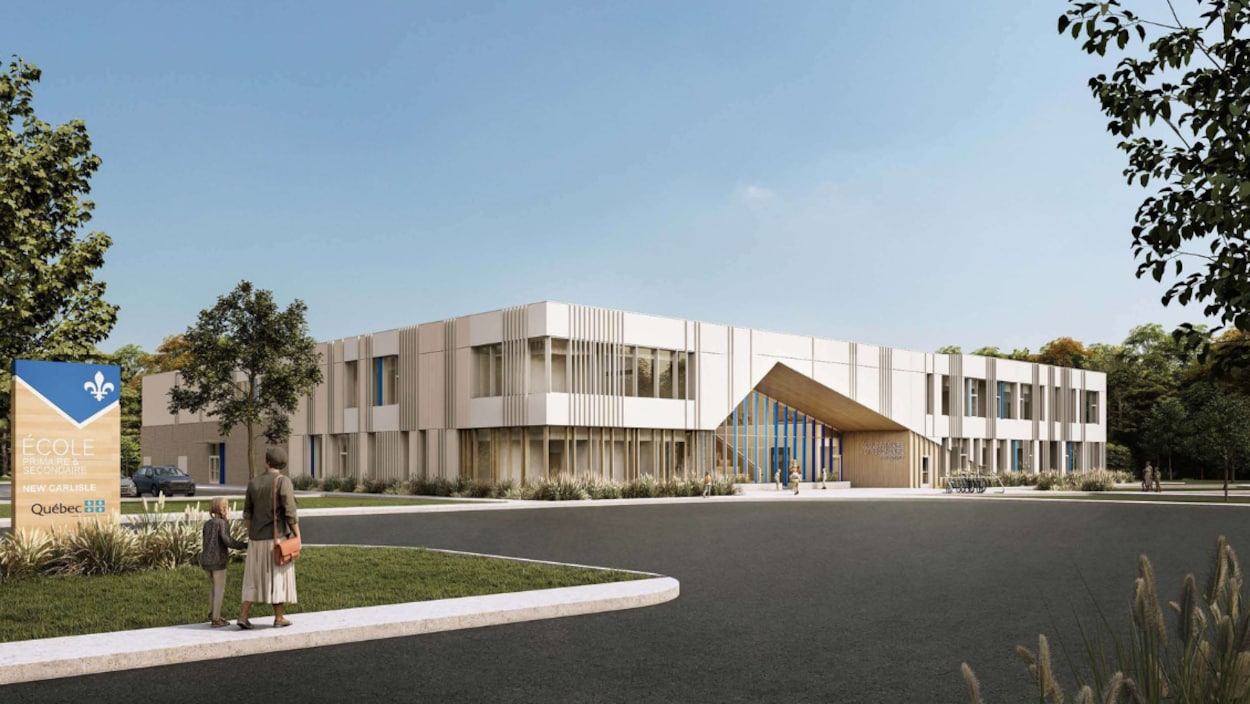 La nouvelle école anglophone de New Carlisle prévue pour 2026 Radio