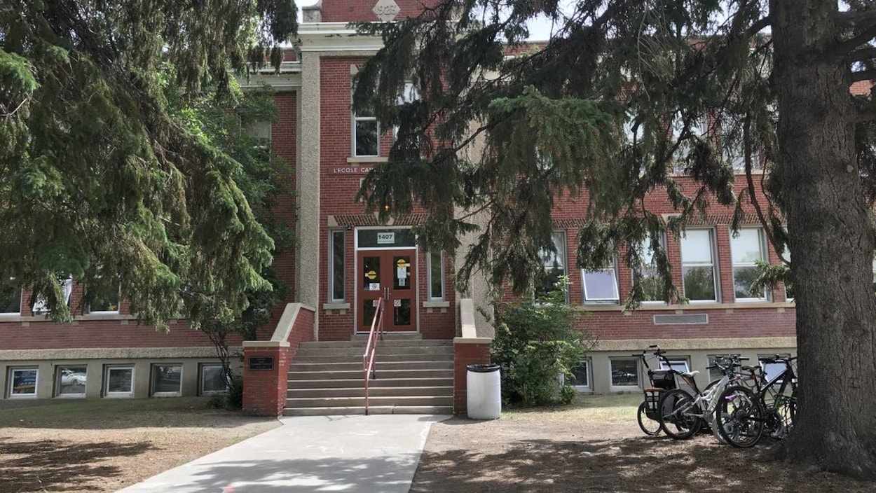 Le bâtiment de l’École canadienne-française de Saskatoon