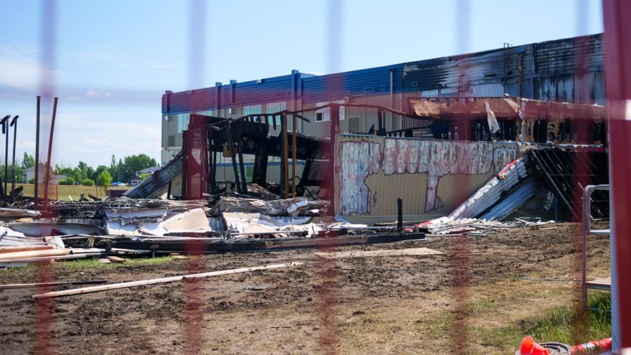 La police estime que l’incendie ayant ravagé une école de Saskatoon est « suspect »