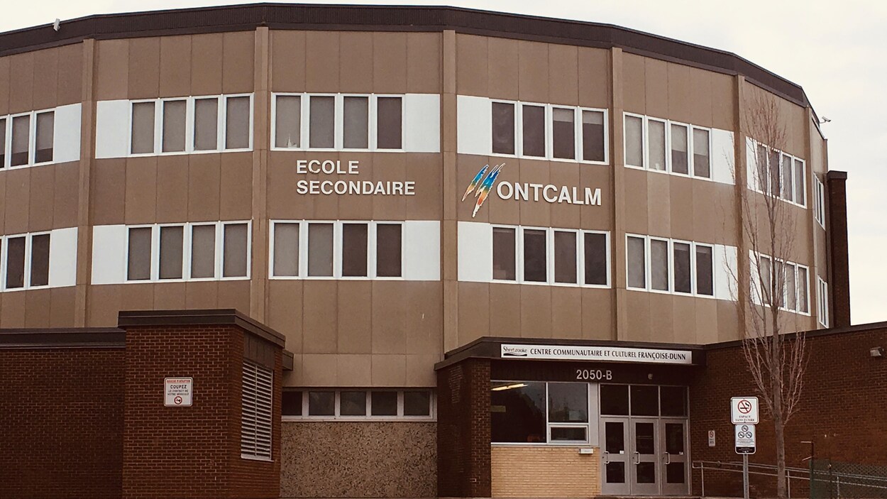 L'École secondaire Montcalm, à Sherbrooke.