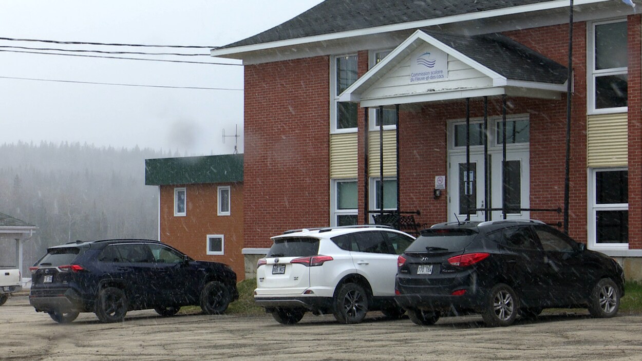 L'école primaire de Saint-Marc-du-Lac-Long.