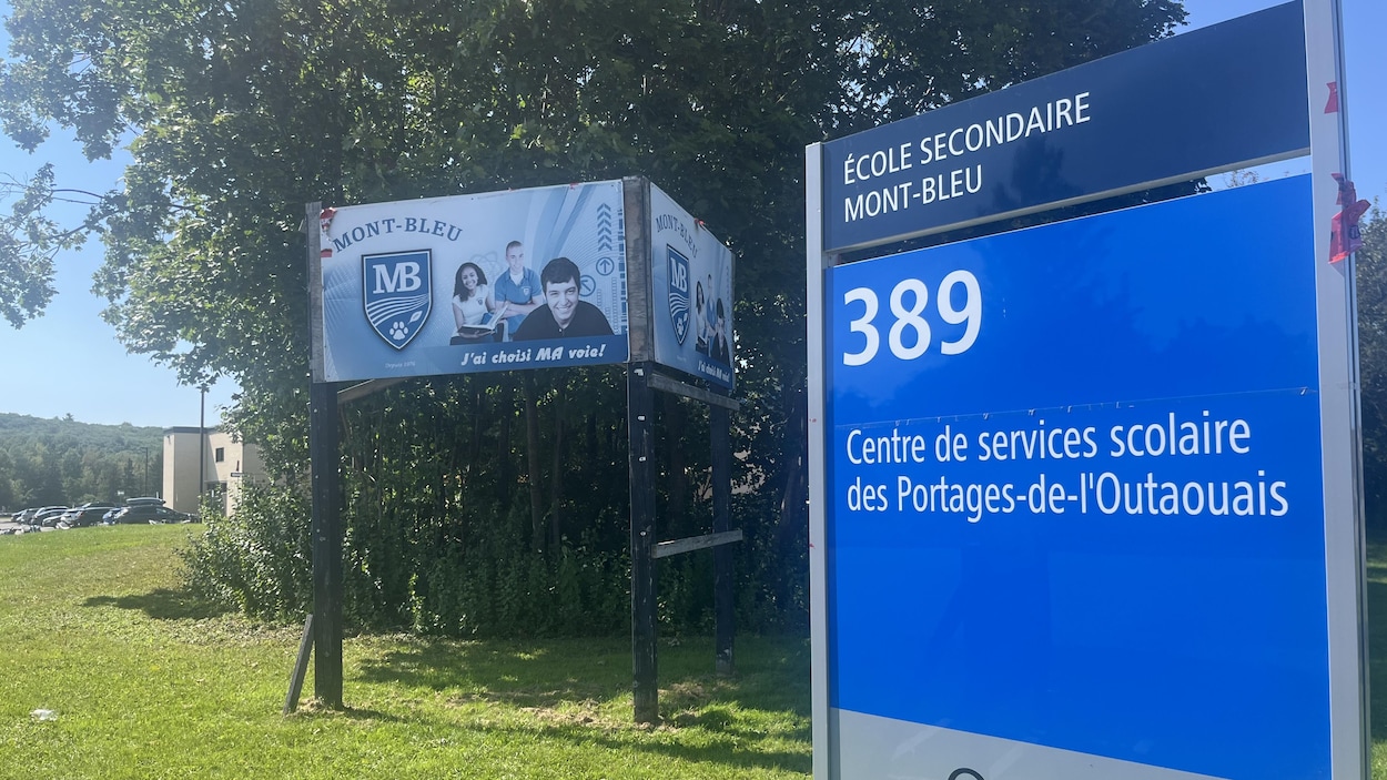 L’École secondaire Mont-Bleu inondée plusieurs fois cet été