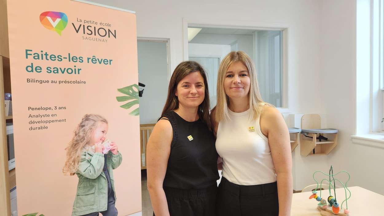 L’école Vision Saguenay ouvre son service de garde trilingue pour les poupons